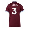 Aston Villa Victor Lindelof #3 Hjemmedrakt Kvinner 2026-27 Kortermet